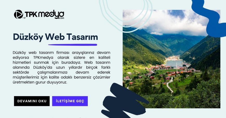 Düzköy Web Tasarım