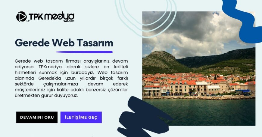 Gerede Web Tasarım