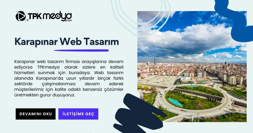 Karapınar Web Tasarım