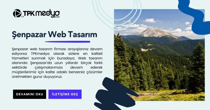 Şenpazar Web Tasarım