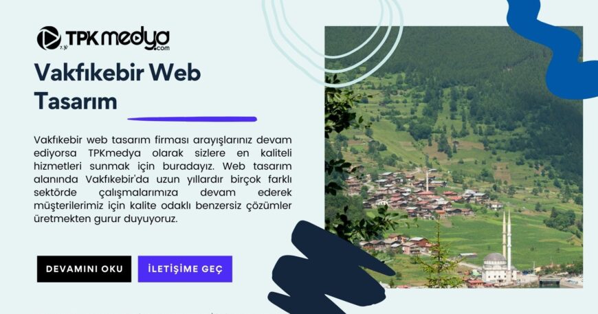 Vakfıkebir Web Tasarım