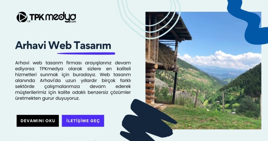 Arhavi Web Tasarım