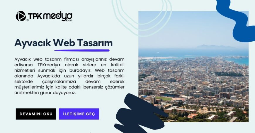 Ayvacık Web Tasarım