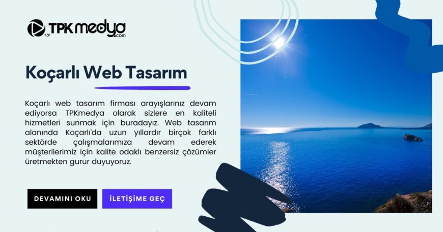 Koçarlı Web Tasarım