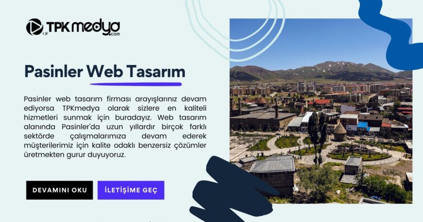 Pasinler Web Tasarım