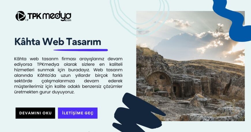 Kâhta Web Tasarım