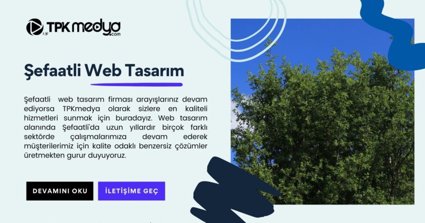 Şefaatli Web Tasarım